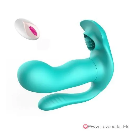 3 In 1 Anal Butt Plug With Sucking Dildo