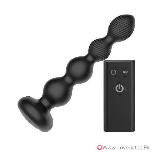 Vibrating Anal Beads Butt Plug
