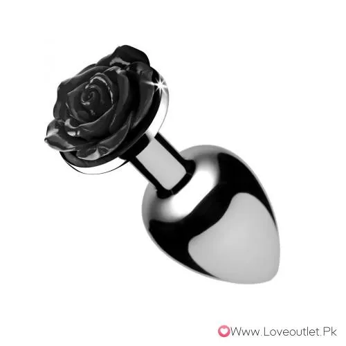 Sparks Black Rose Anal Plug In Pakistan