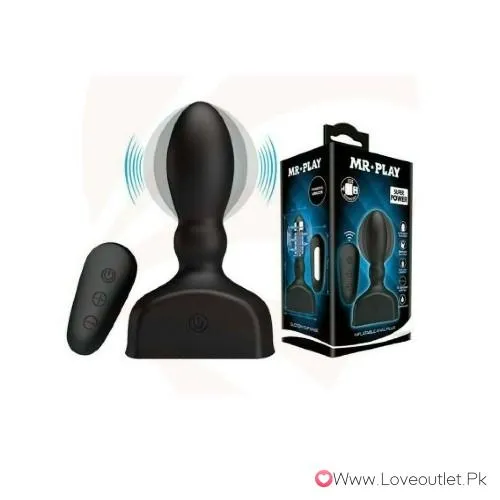 Thrusting Remote Control Anal Plug Sex toy in Pakistan