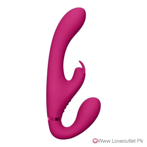 Triple Action Strapless Strap On Vibrator In Pakistan