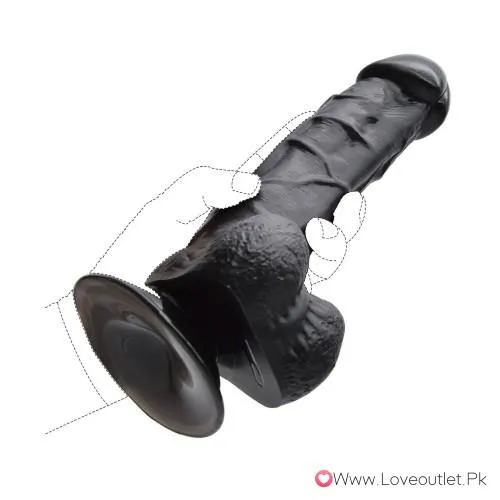 Black Dildo Sex Toy In Pakistan
