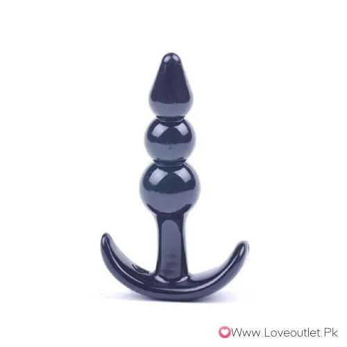 Small Black Beaded Anal Plug In Pakistan