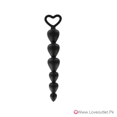 Anal Play Bottom Beads Black In Pakistan