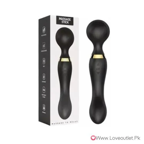 Double Ended 2 in 1 Wand Vibrator