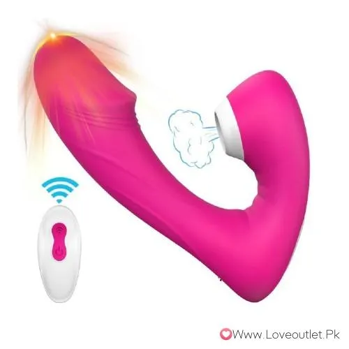 Clitoral Sucking Dildo Vibrator G Spot 9 Vibration & Suction Modes