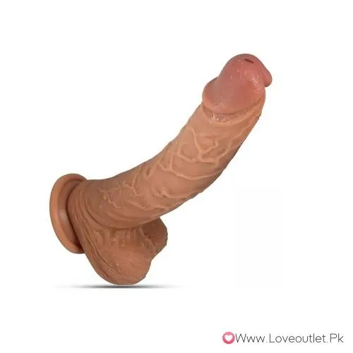 8 Inch Realistic Thick Silicone Dildo Adult Sex Toy In Pakistan