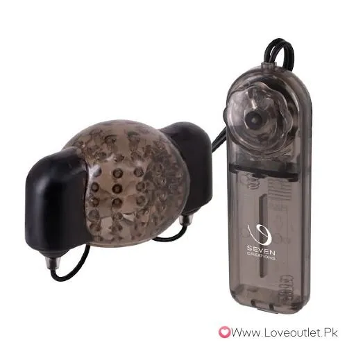 Dual Power Vibrating Penis Head Sleeve In Pakistan