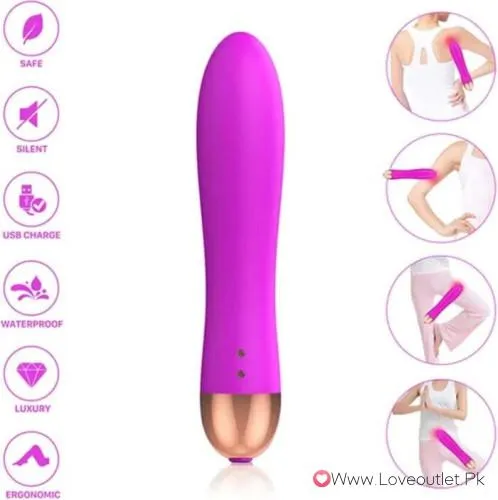 Milo 6 inches Silicone Vibrator