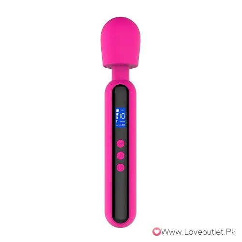 Lcd Screen Strong Earthquake Big Wand Vibrator