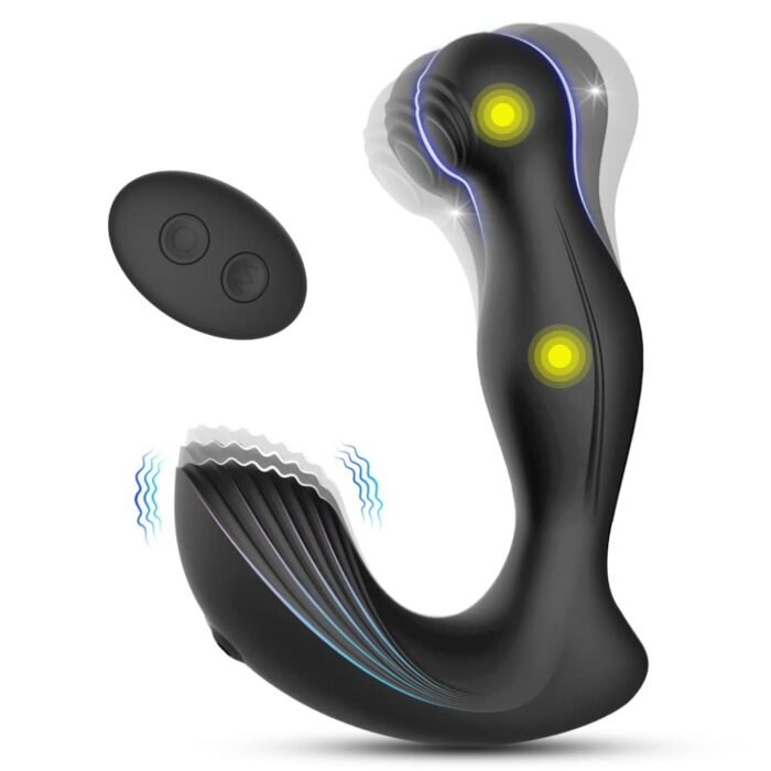 Wave Motion Moving Vibrating Prostate Massager