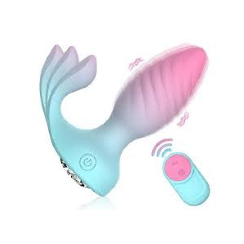 3 In 1 Anal Butt Plug With Sucking Dildo